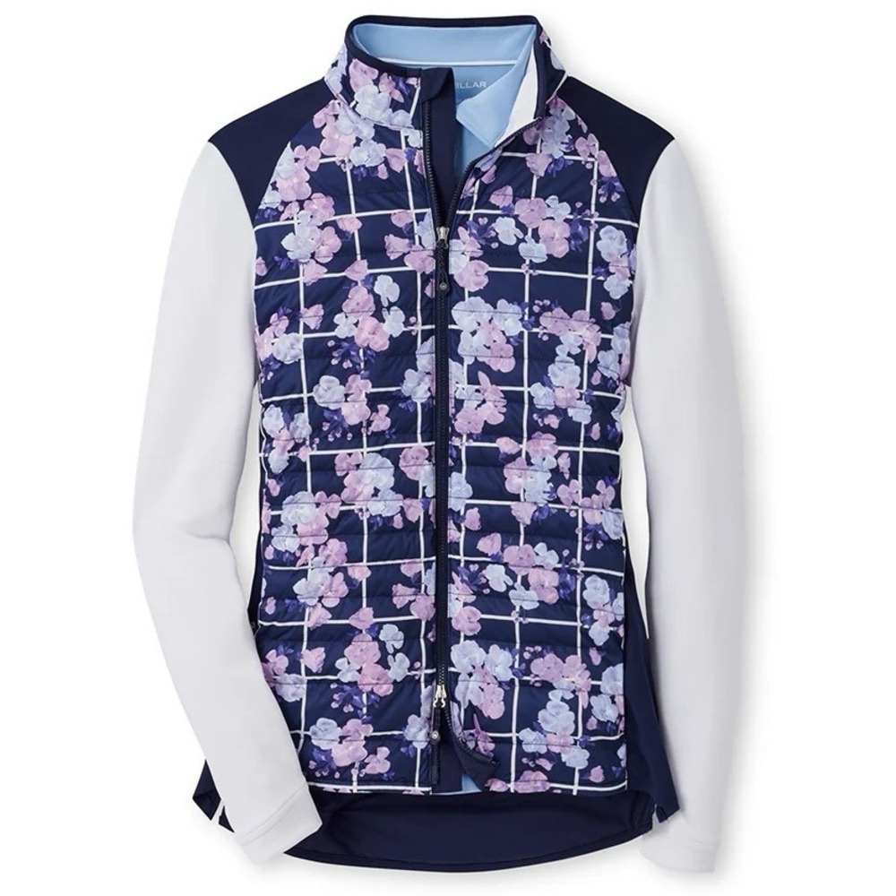 NWT Peter Millar Women's Merge‎ Hybrid Jacket Floral LS23EZ08 Size Small $230